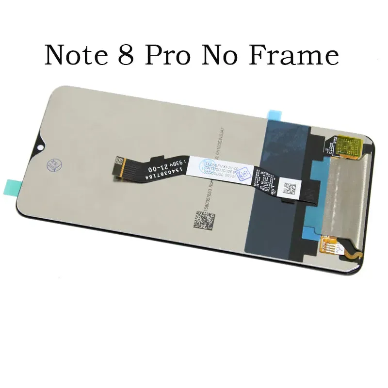 100% Tested Display Replacement For Xiaomi Redmi Note 8 Lcd Display Touch Screen Digitizer Assembly