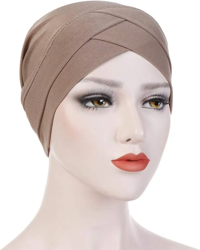 Cancer Chemo Hair Loss Headwrap Bamboo Summer Hat for Women Head Wraps Beanie Hat Scarf Turban for Ladies