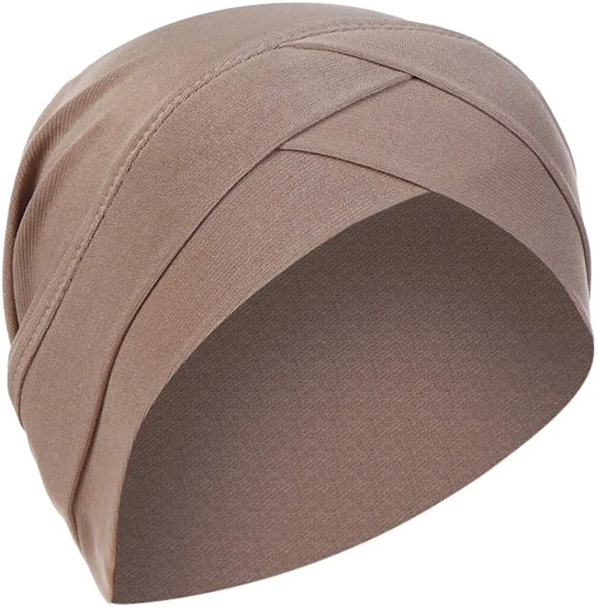 Cancer Chemo Hair Loss Headwrap Bamboo Summer Hat for Women Head Wraps Beanie Hat Scarf Turban for Ladies