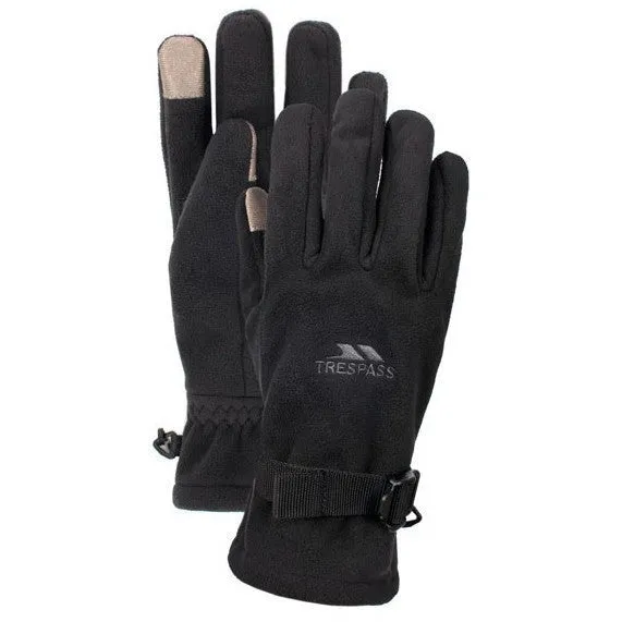 Contact Unisex Touch Screen Waterproof Gloves in Black