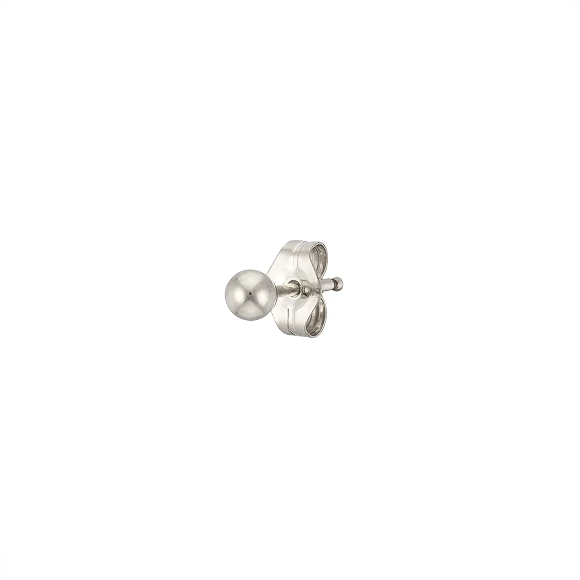 Dainty Ball Studs in 14K Gold