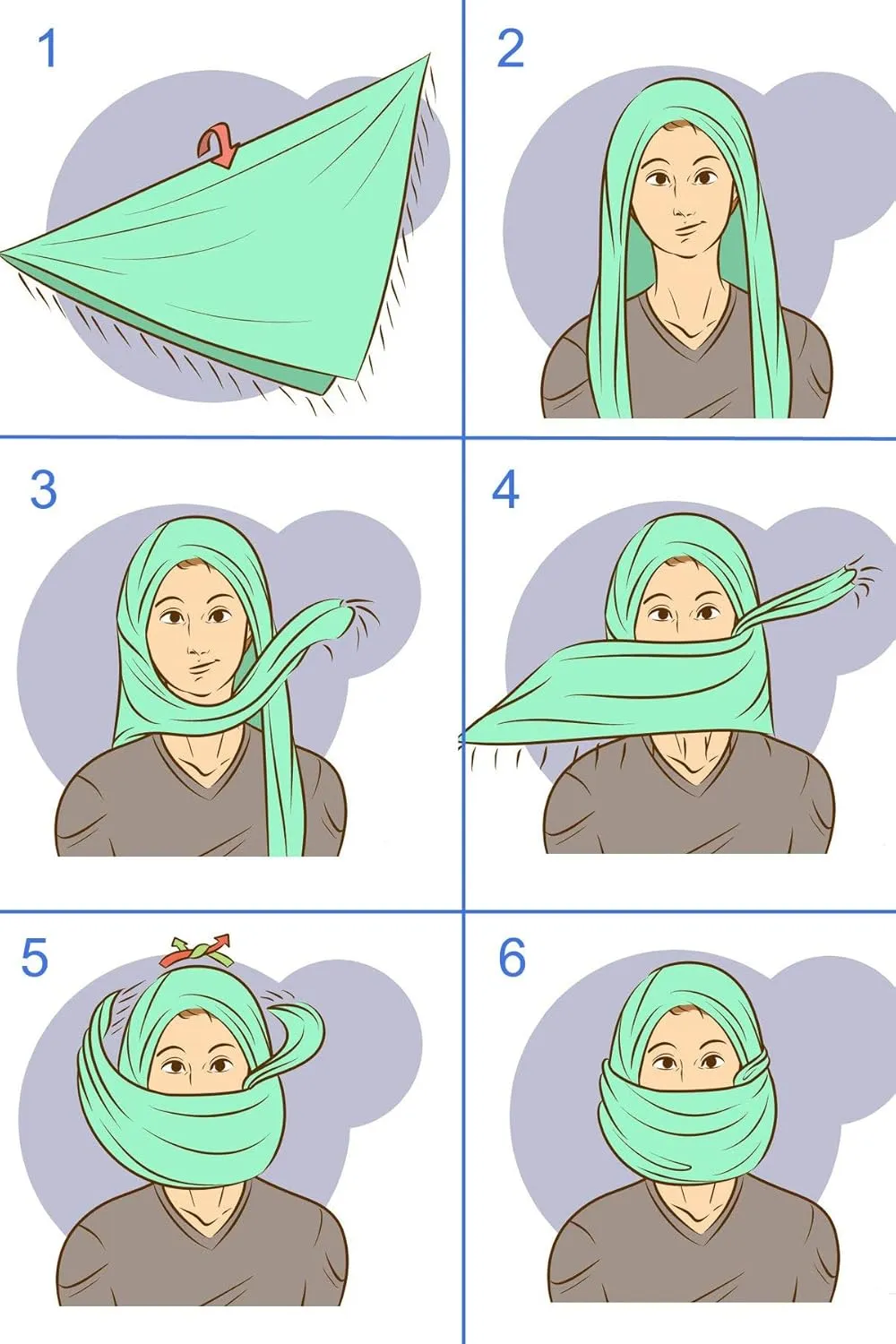 Explore Land Cotton Shemagh Keffiyeh Tactical Desert Scarf Neck Head Wrap with Tassel for Men Women