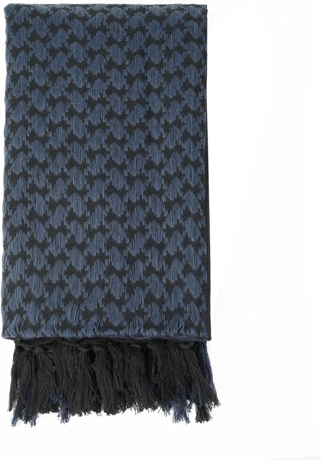 Explore Land Cotton Shemagh Keffiyeh Tactical Desert Scarf Neck Head Wrap with Tassel for Men Women