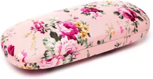 Glasses Case Hard Shell Eyeglass Case for Women Fabrics Floral Retro Spectacle Case Box Portable