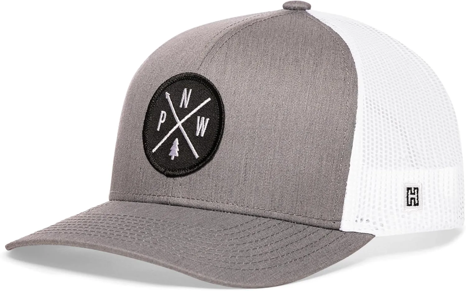 HAKA PNW Trucker Hat for Men & Women, Pacific Northwest Trucker Mesh Snapback Adjustable Baseball Cap