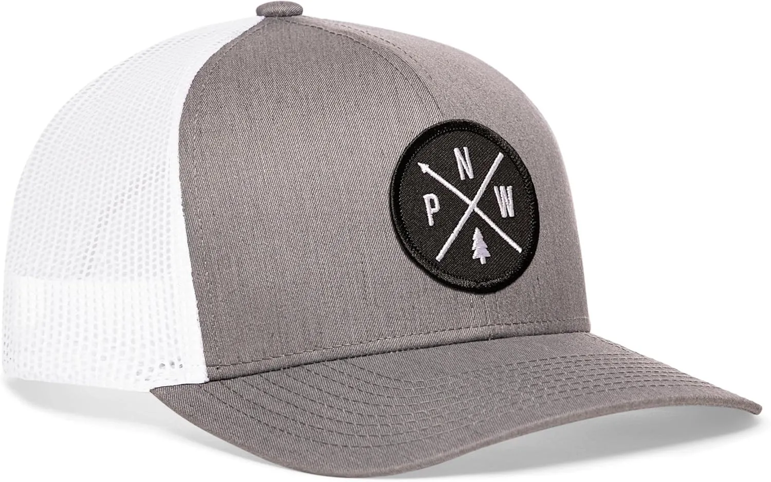 HAKA PNW Trucker Hat for Men & Women, Pacific Northwest Trucker Mesh Snapback Adjustable Baseball Cap