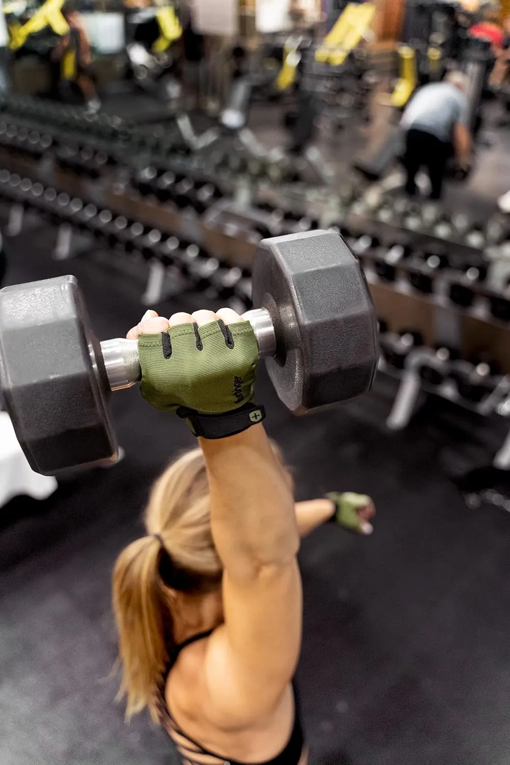 Harbinger Power Gloves 2.0 for Weightlifting, Training, Fitness, and Gym Workouts