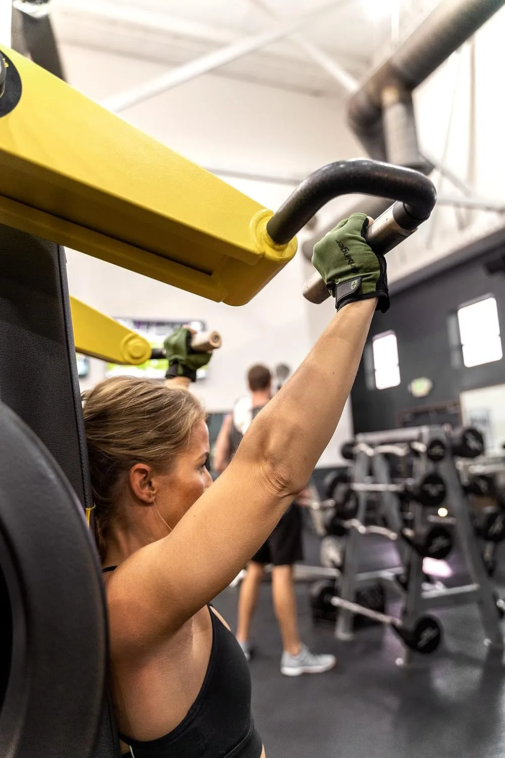 Harbinger Power Gloves 2.0 for Weightlifting, Training, Fitness, and Gym Workouts