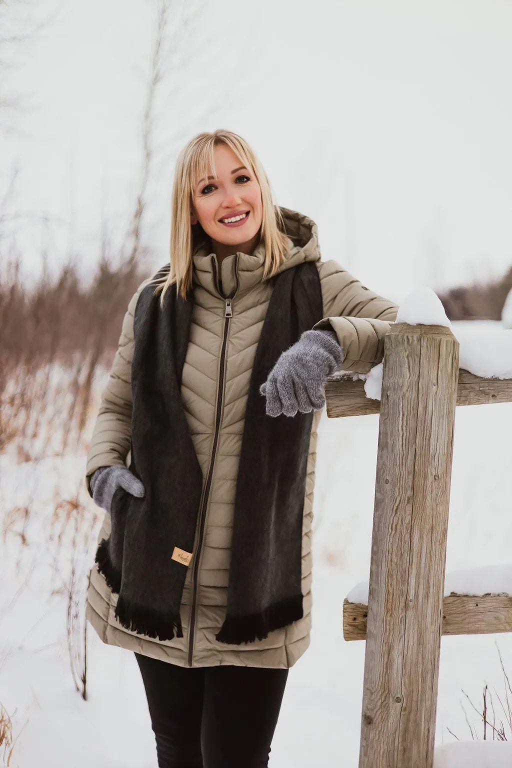 Oxford Alpaca Scarf