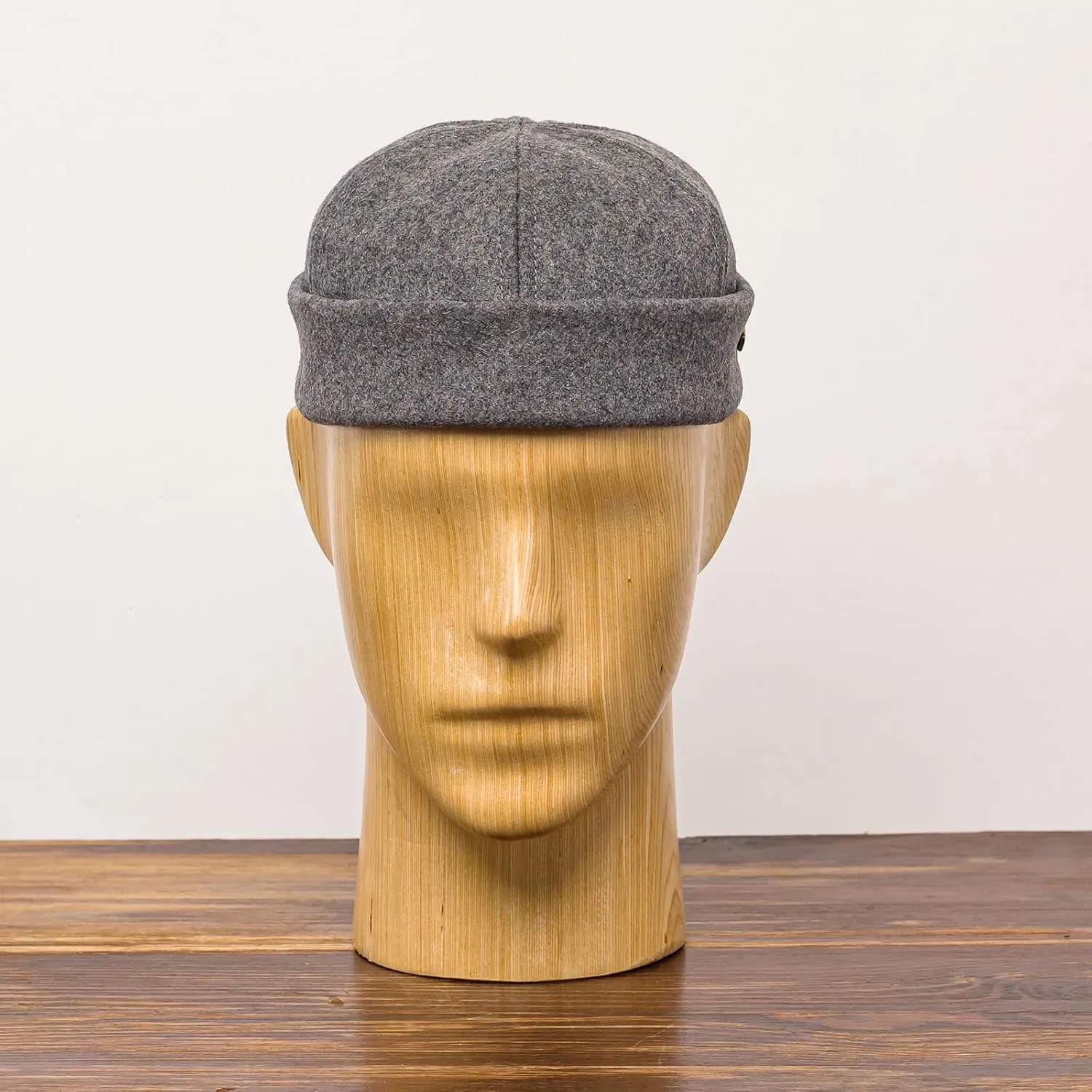 Sterkowski Docker Cap | Woolen Beanie for Men and Women | Warm Handmade Dock Worker Hat