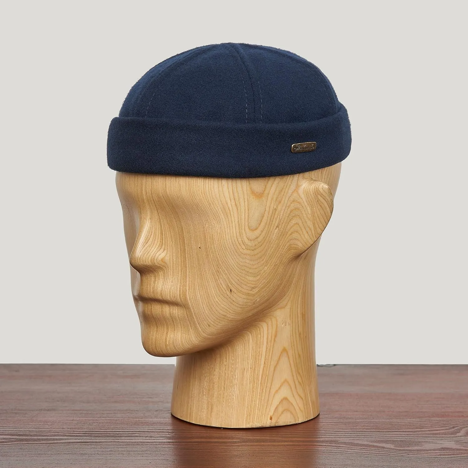 Sterkowski Docker Cap | Woolen Beanie for Men and Women | Warm Handmade Dock Worker Hat