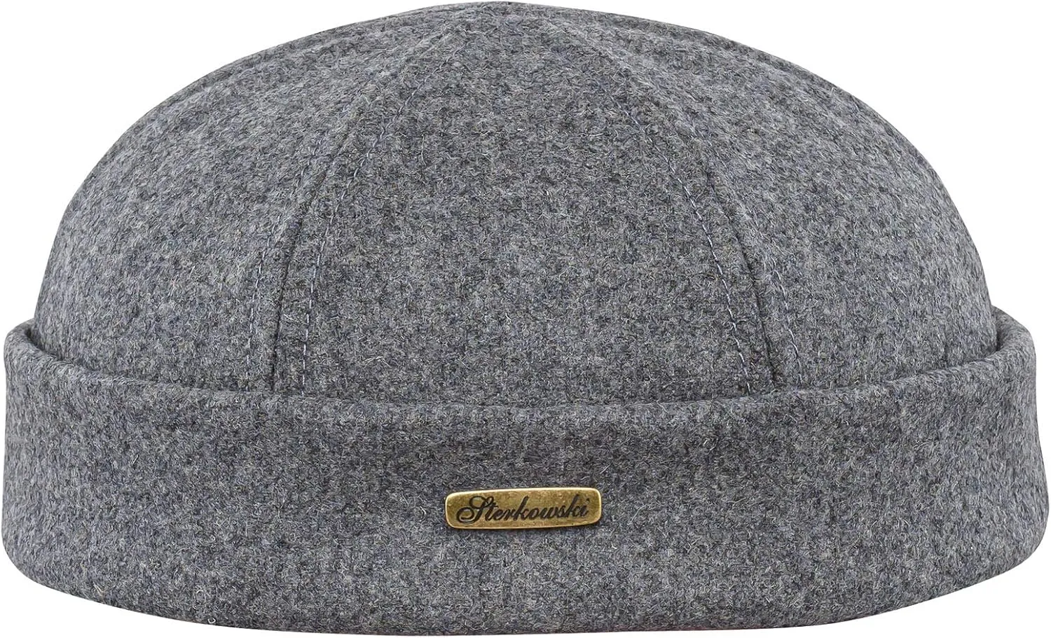 Sterkowski Docker Cap | Woolen Beanie for Men and Women | Warm Handmade Dock Worker Hat