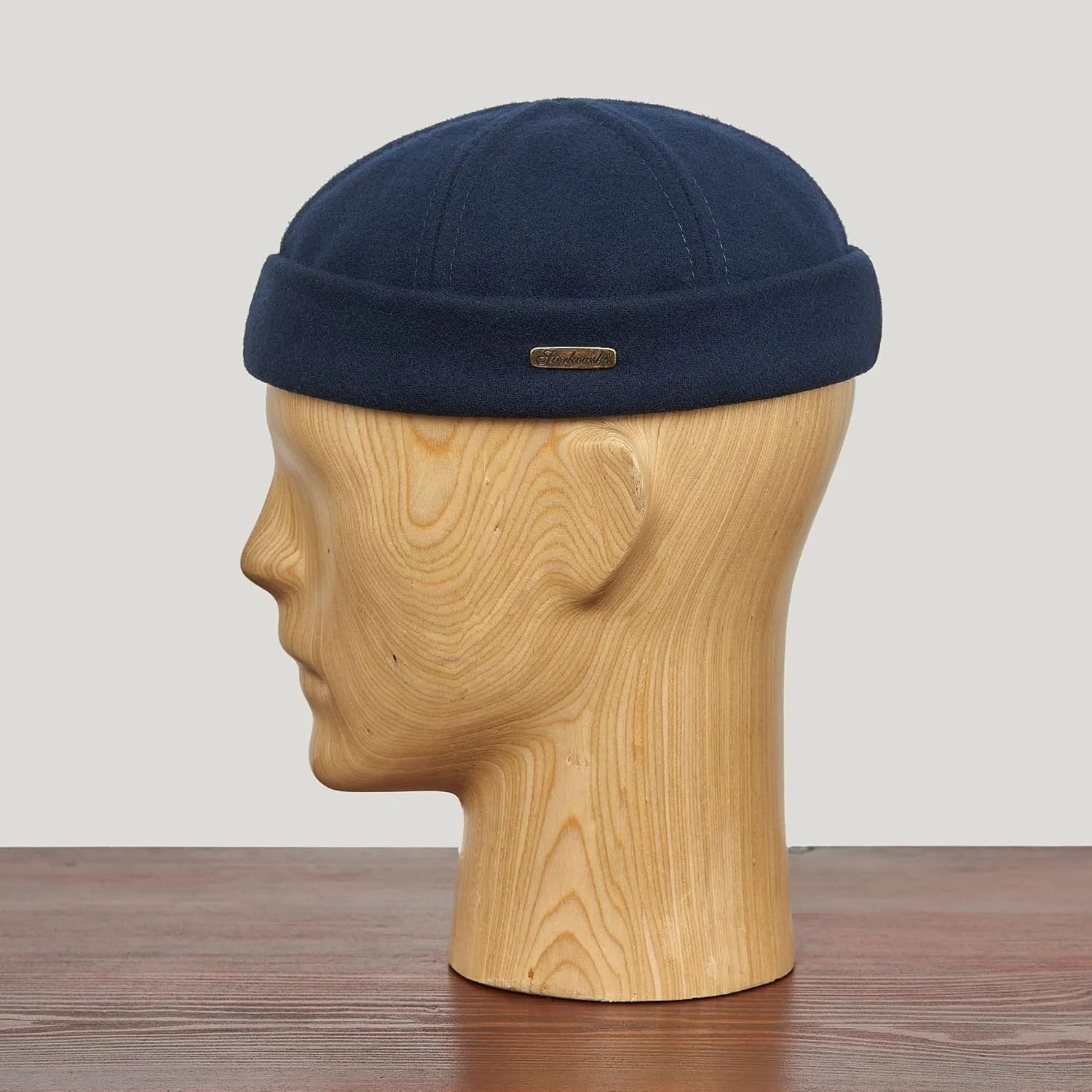Sterkowski Docker Cap | Woolen Beanie for Men and Women | Warm Handmade Dock Worker Hat