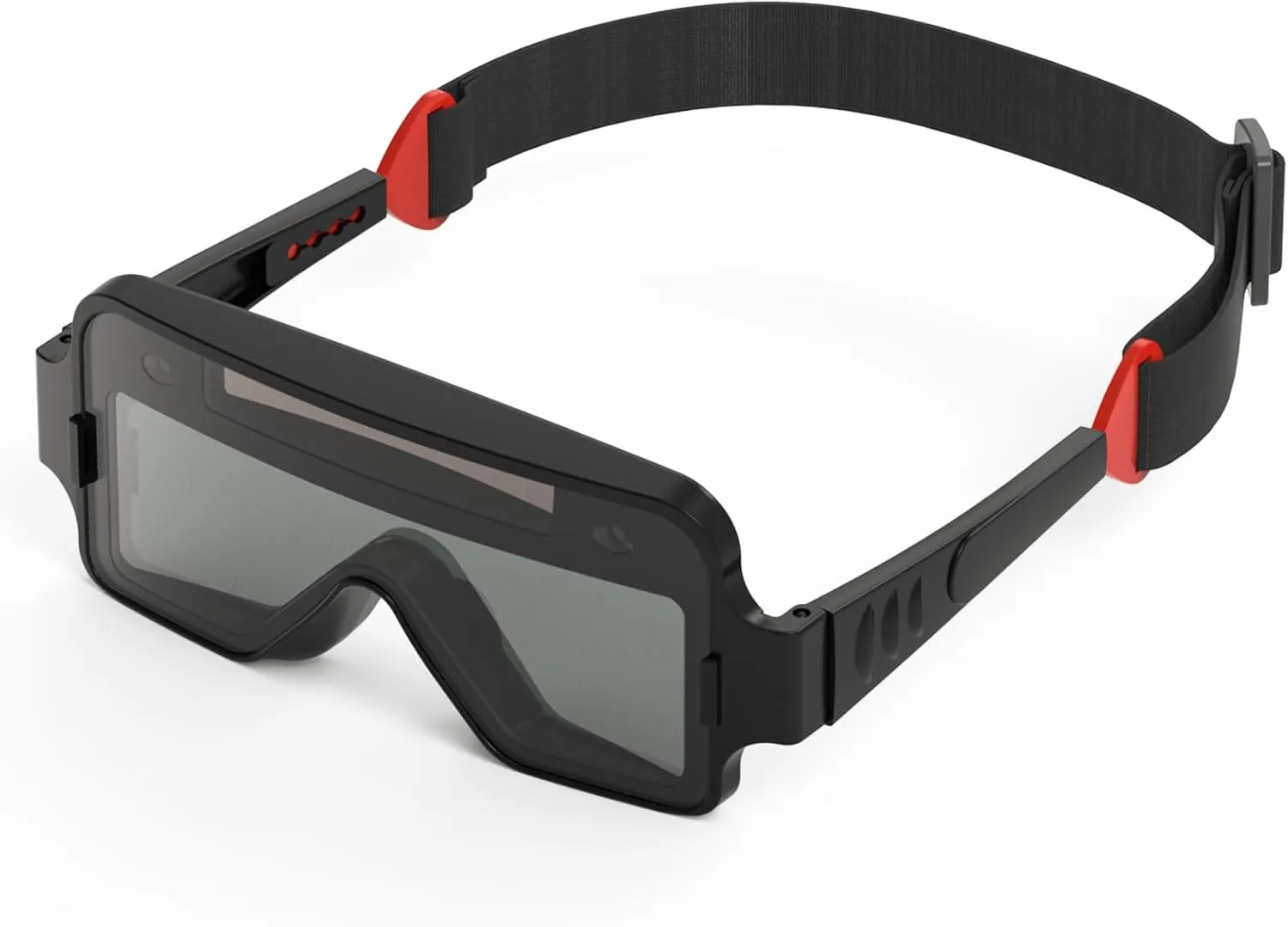 YESWELDER True Color Solar Powered Auto Darkening Welding Goggles, 2 Sensors Welder Glasses for TIG MIG MMA Plasma
