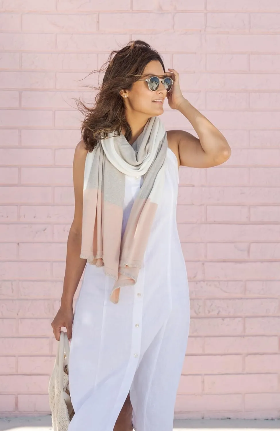 zestt Dreamsoft Travel Scarf, Wrap and Shawl for Women, Organic Cotton